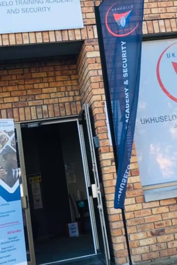 Entrance to the Ukhuselo Training Academy and Security office
