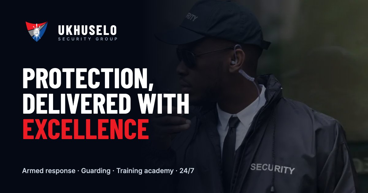 Security Services Cape Town | Ukhuselo Security Group